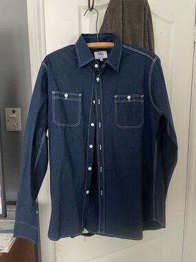 LSG Denim 8oz Chambray Shirt M NWOT